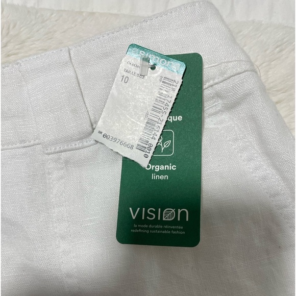 CONTEMPORAIRE- NWT organic linen skort - Picture 5 of 5